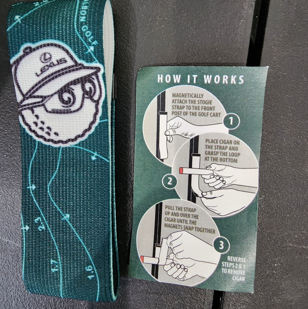 Green Golf Ball Design Headband
